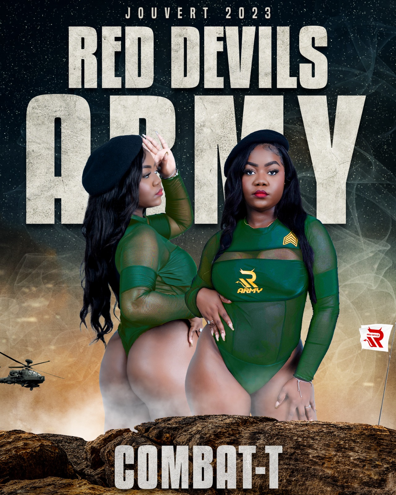 Red Devils Army - Combat-T