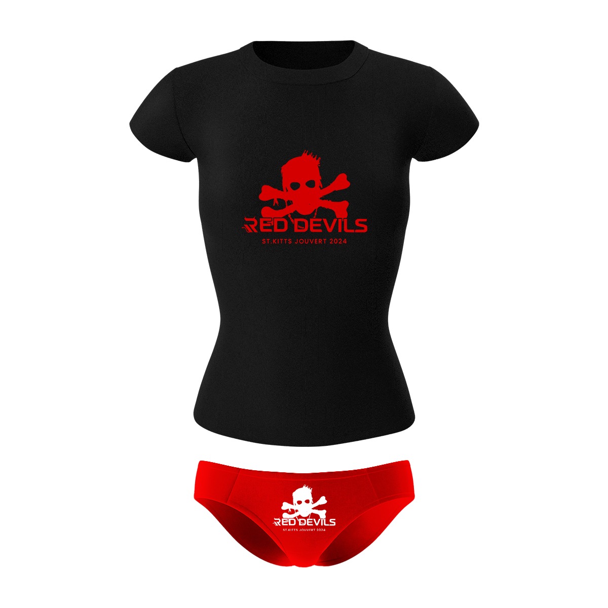 Red Devils Pirates - Female T-Shirt